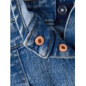 NAME IT Mini Becky Denim Overall - Medium Blue Denim