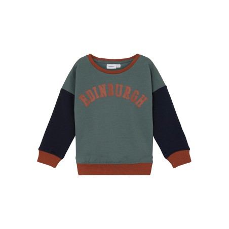 NAME IT Mini Offe Sweatshirt - Balsam Green
