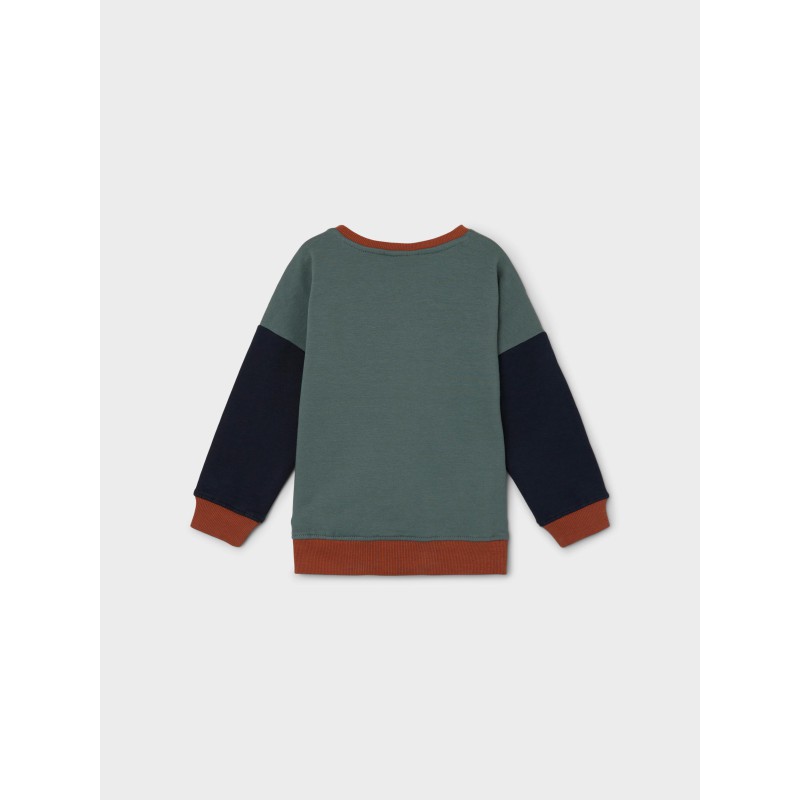 NAME IT Mini Offe Sweatshirt - Balsam Green