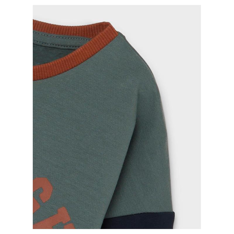 NAME IT Mini Offe Sweatshirt - Balsam Green