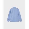 NAME IT Nkmnisa Langærmet Shirt - Dusty Blue