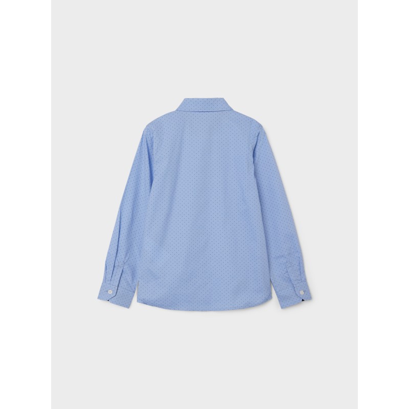 NAME IT Nkmnisa Langærmet Shirt - Dusty Blue