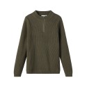 NAME IT Nkmnaman Langærmet Knit - Beetle