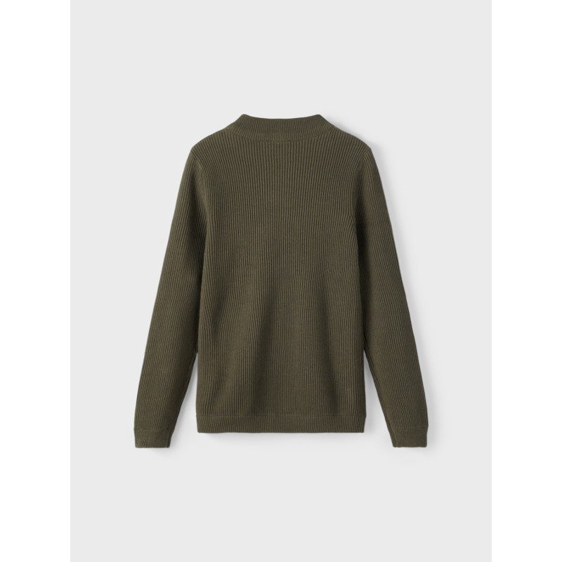NAME IT Nkmnaman Langærmet Knit - Beetle