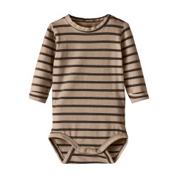 NAME IT Onano Langærmet Body - Affogat