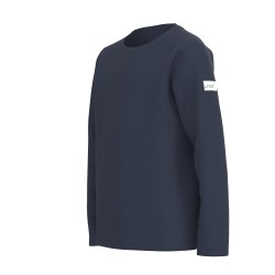 NAME IT Kids Lany Langærmet Bluse - Dark Sapphire