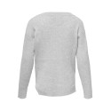 KIDS ONLY Mia Langærmet Strik Pullover - Light Grey Melange