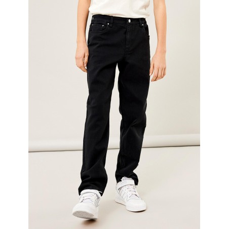 LMTD Tazzan Twill Dad Fit Bukser - Sort