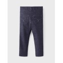 NAME IT Baby/Mini Salli Sweat Leggings Jeans - Dark Blue Denim