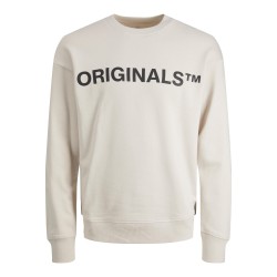 JACK & JONES Junior Clean Sweatshirt - Moonbeam