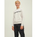 JACK & JONES Junior Clean Sweatshirt - Moonbeam