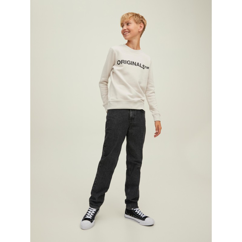 JACK & JONES Junior Clean Sweatshirt - Moonbeam