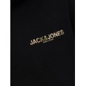 JACK & JONES JR Camo Sweat Hoodie - Sort