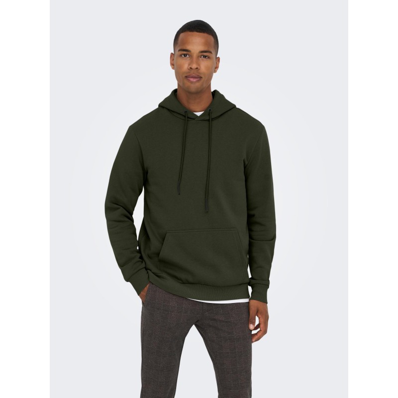 ONLY & SONS Ceres Sweat Hoodie - Rosin