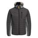 JACK & JONES Plus Hybrid Jakke - Asphalt