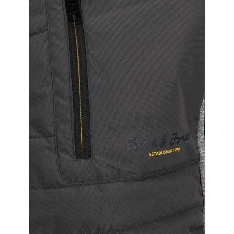 JACK & JONES Plus Hybrid Jakke - Asphalt