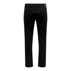 ONLY & SONS Weft Regular Denim Jeans - Black Denim