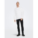 ONLY & SONS Weft Regular Denim Jeans - Black Denim