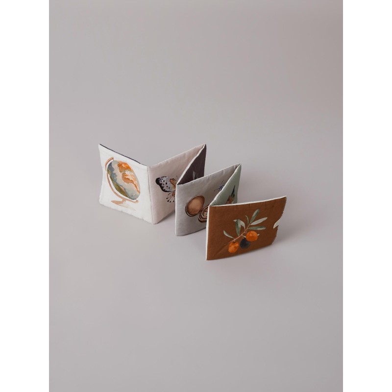 NAME IT Baby Stofbog Billedbog - Jet Stream