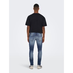 ONLY & SONS Slim 3522 Jeans - Medium Blue Denim