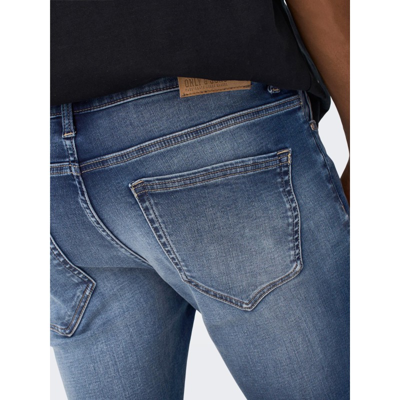 ONLY & SONS Slim 3522 Jeans - Medium Blue Denim
