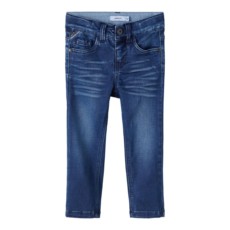 NAME IT Mini Theo Denim Bukser - Dark Blue Denim
