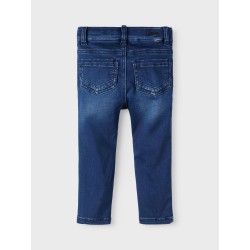 NAME IT Mini Theo Denim Bukser - Dark Blue Denim
