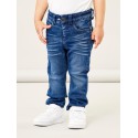 NAME IT Mini Theo Denim Bukser - Dark Blue Denim
