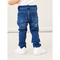 NAME IT Mini Theo Denim Bukser - Dark Blue Denim