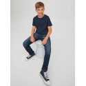JACK & JONES Junior Basic T-shirt - Navy Blazer