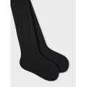 NAME IT KIDS Pantyhose Glimmer Rib Strømpebukser - Sort