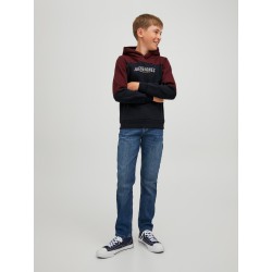 JACK & JONES Junior Hoodie - Navy Blazer