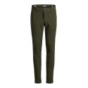 JACK & JONES Junior Marco Slim Fit Chinos - Forest Night