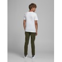 JACK & JONES Junior Marco Slim Fit Chinos - Forest Night