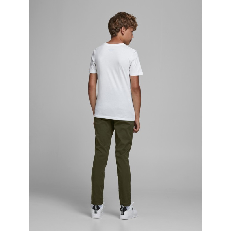 JACK & JONES Junior Marco Slim Fit Chinos - Forest Night