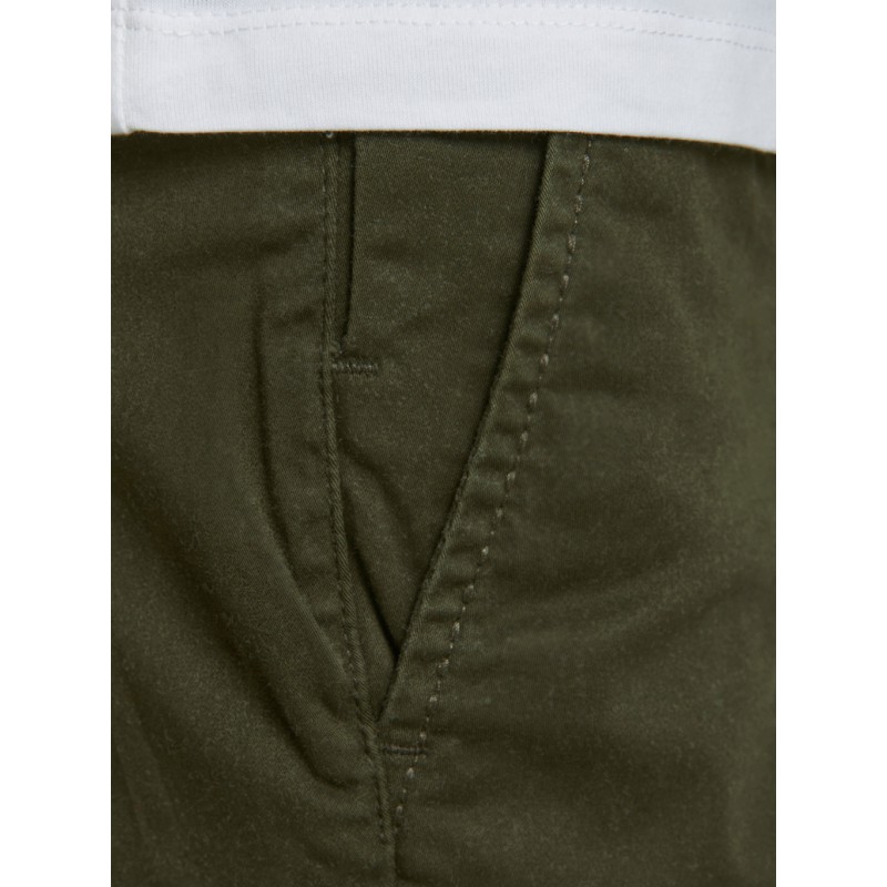 JACK & JONES Junior Marco Slim Fit Chinos - Forest Night