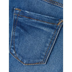 NAME IT Kids Polly Skinny Denim Jeans - Medium Blue Denim