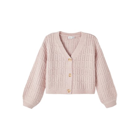 NAME IT Nkfolopa Langærmet Knit Card - Burnished Lilac