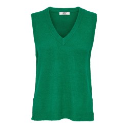 JDY Elanor Mia V-Hals Strik Vest - Bosphorus