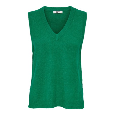 JDY Elanor Mia V-Hals Strik Vest - Bosphorus