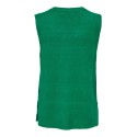 JDY Elanor Mia V-Hals Strik Vest - Bosphorus