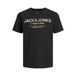 JACK & JONES Jorcamo Kortærmet Tee Crew Neck Junior - Sort