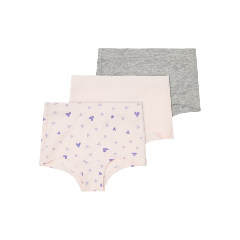 NAME IT Tights 3P Barely Pink Heart - Barely Pink