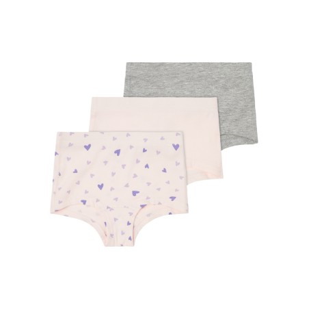 NAME IT Tights 3P Barely Pink Heart - Barely Pink
