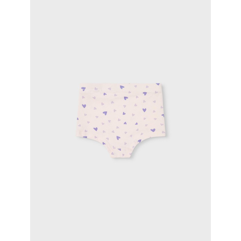 NAME IT Mini Pink Hearts Boxershorts 3-pak - Barely Pink