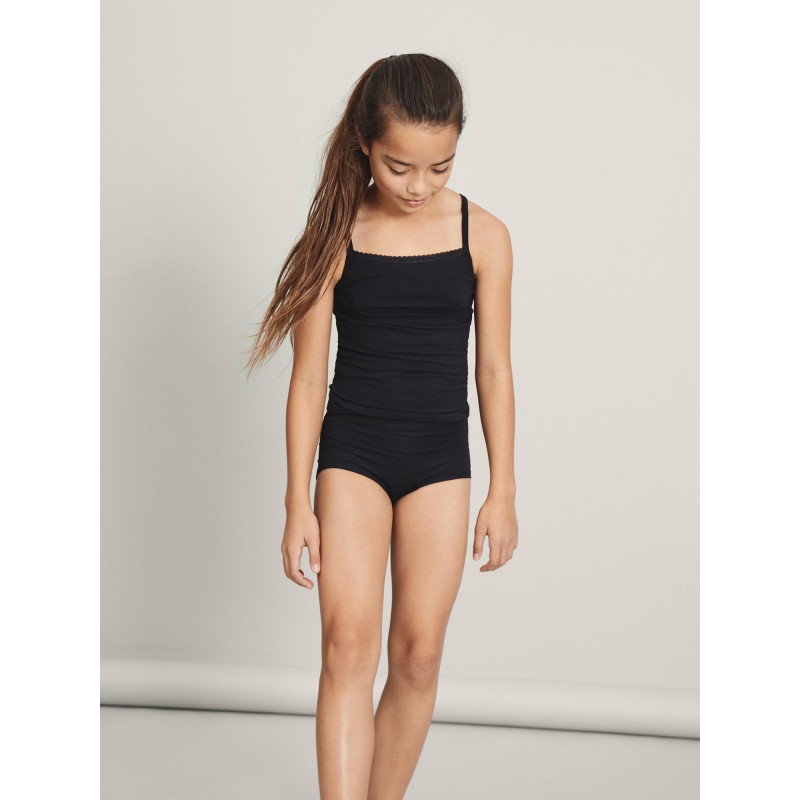 NAME IT Kids Stroptop 2-Pak - Black