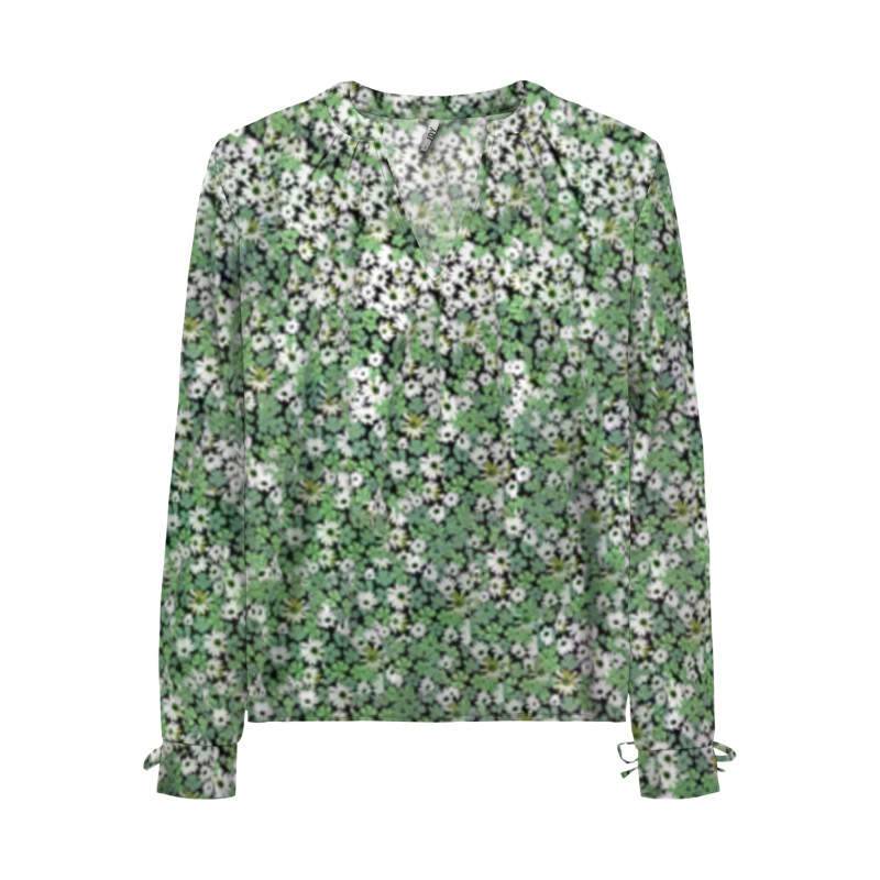 JDY Soro Langærmet String Top Vævet - Sort