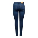 JDY Tulga High Skinny Db Denim - Dark Blue Denim
