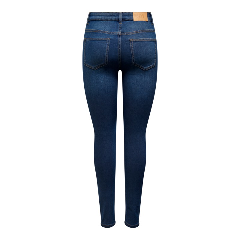 JDY Tulga High Skinny Db Denim - Dark Blue Denim