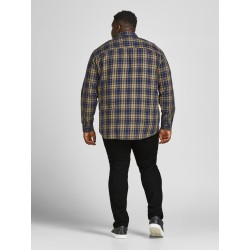 JACK & JONES Plus Tim Slim Fit Jeans - Sort